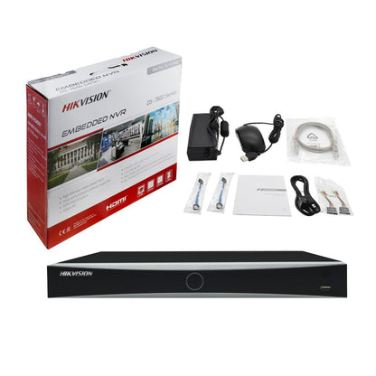 Hikvision 16CH 4K POE NVR Kit CCTV Security System 16PCS Outdoor System-1